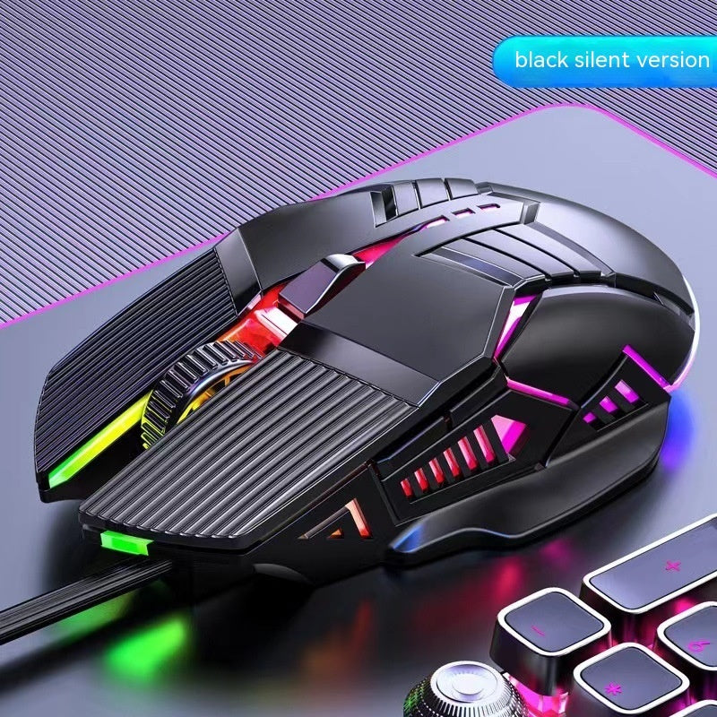 Wired Mouse 6D Colorful Dazzling