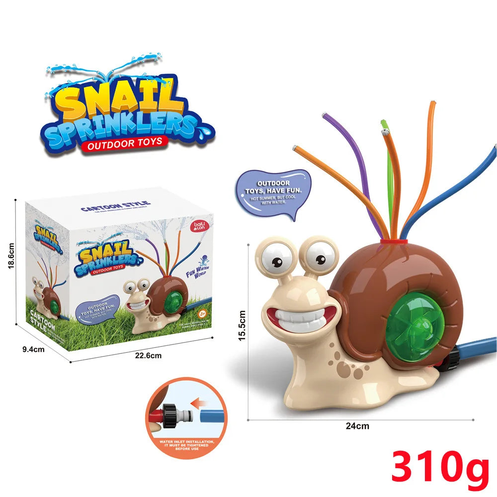 Summer Fun Snail Sprinkler – Outdoor Water Toy for Kids