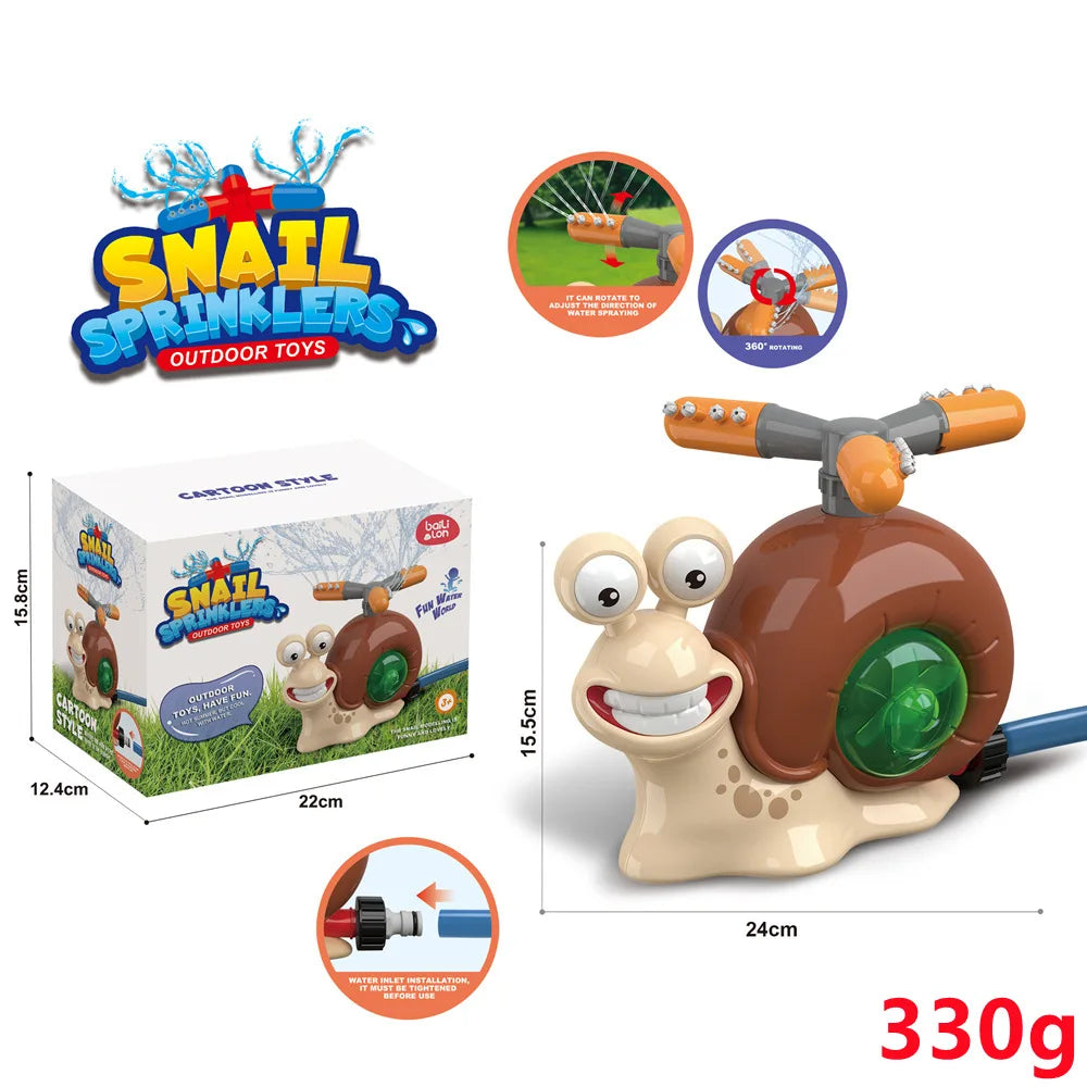 Summer Fun Snail Sprinkler – Outdoor Water Toy for Kids